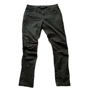 Arc'teryx Womens Green Straight Leg Cotton Pants Size 10